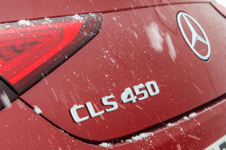 Логотип Mercedes-Benz CLS450 4Matic AMG Line (C257) 2018 года  (WW) (фото 33 из 41)